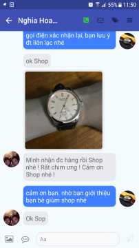 đánh giá của khách hàng về chất lượng sản phẩm đồng hồ parnis
