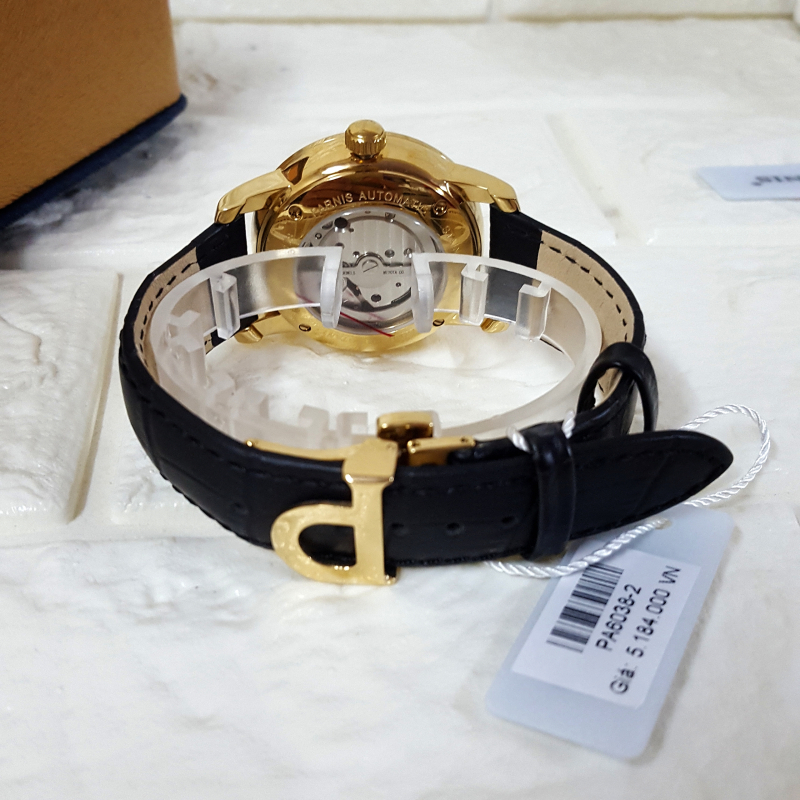 Thiết kế kinh điển đồng hồ nam Parnis PA6038-2