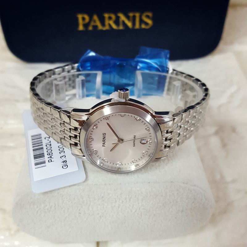 Thiết kế kinh điển đồng hồ nữ Parnis PA6002L-2
