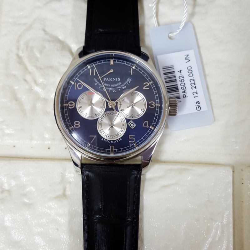 Thiết kế kinh điển của iwc đồng hồ nam Parnis PA6062-6