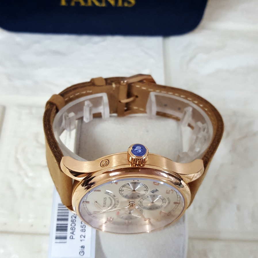 Thiết kế kinh điển đồng hồ nam automatic 26 chân kính Parnis PA6062-2