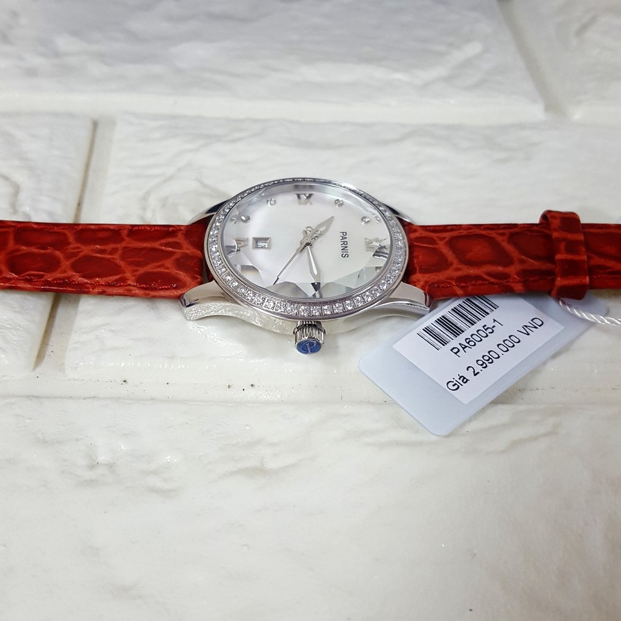 Thiết kế kinh điển đồng hồ nữ Parnis PA6005-1