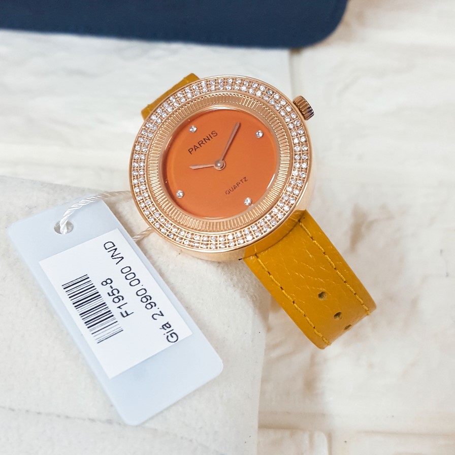 Thiết kế kinh điển đồng hồ nữ Parnis F195-8