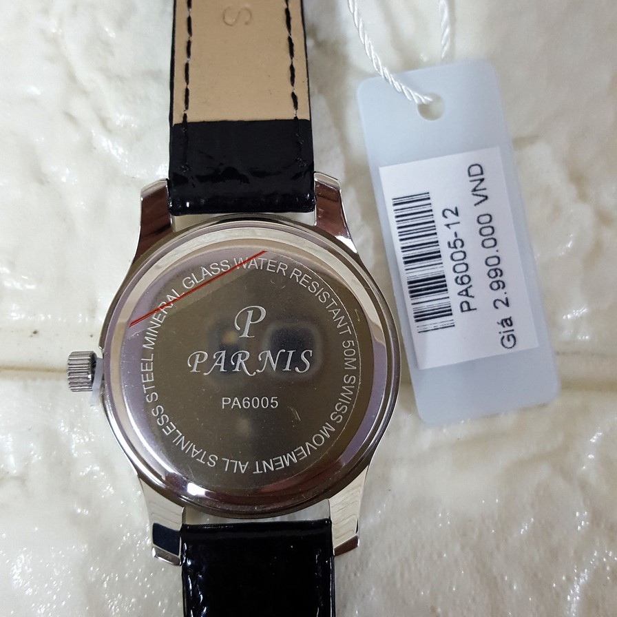 Thiết kế kinh điển đồng hồ nữ Parnis PA6005-12