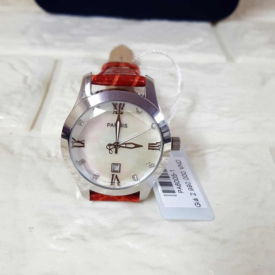 Thiết kế kinh điển đồng hồ nữ Parnis PA6005-10