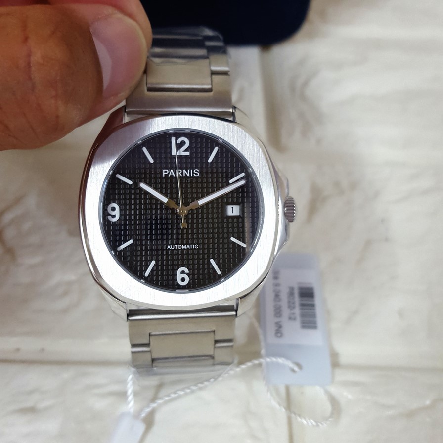 Thiết kế kinh điển đồng hồ nam Parnis PA6022-12