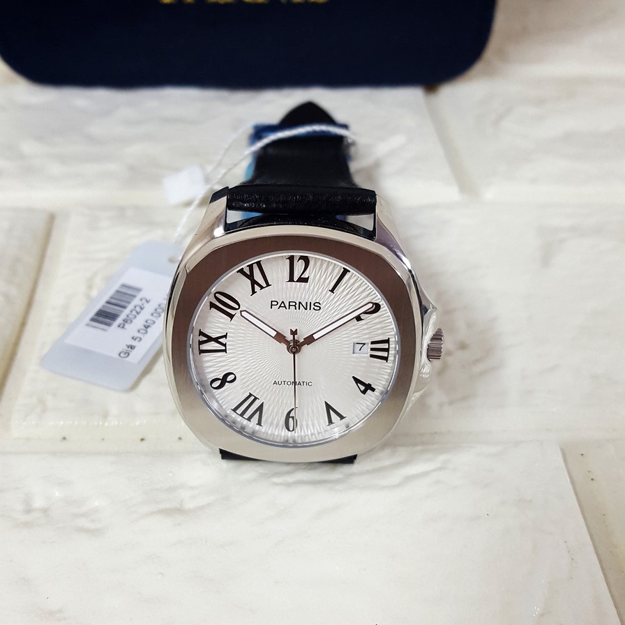 Thiết kế kinh điển đồng hồ nam Parnis P6022-2