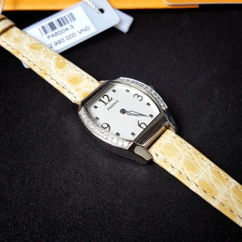 Thiết kế kinh điển tuyệt đẹp đồng hồ nữ Parnis PA6004-3