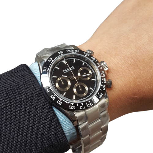 Thiết kế kinh điển Đồng hồ bấm giờ thể thao Parnis PA6048