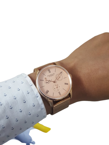 Thiết kế kinh điển của iwc đồng hồ nam Parnis PA2122-1