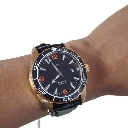 Thiết kế kinh điển của omega đồng hồ nam PARNIS P6032-1