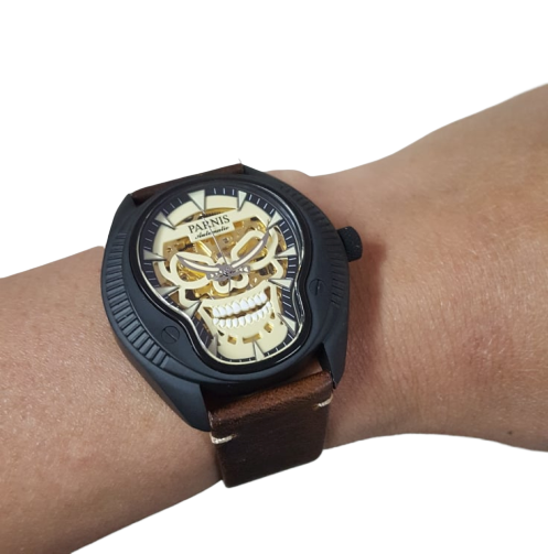Thiết kế kinh điển đồng hồ nam Parnis PA6067-2