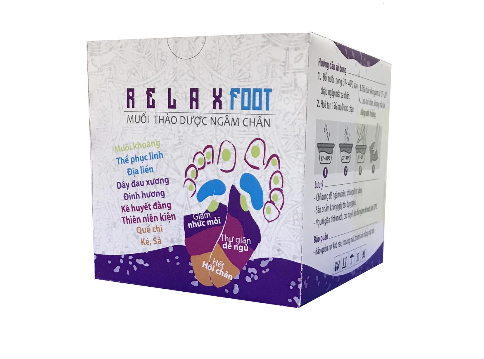 Muối thảo dược ngâm chân Thái Hưng Relax Food