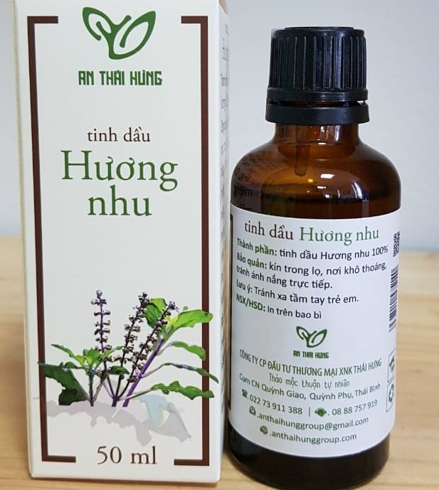Tinh dầu hương nhu An Thái Hưng 50ml