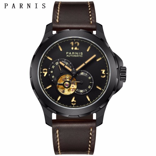 Thiết kế kinh điển của panerai đồng hồ nam Parnis PA6078-2