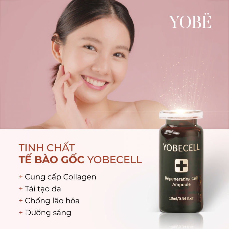 Hộp lẻ Tinh Chất Tế Bào Gốc Tái Tạo Da Yobecell