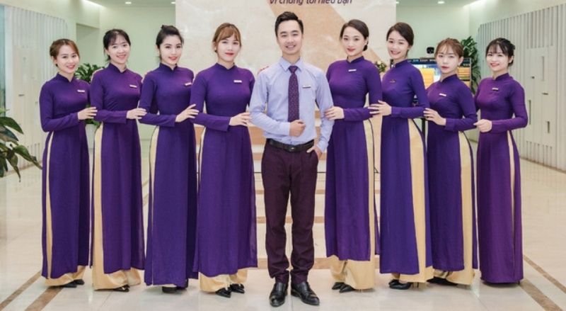 Đồng phục áo dài Nghĩa Dũng