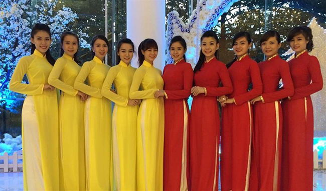 Đồng phục áo dài Nghĩa Dũng