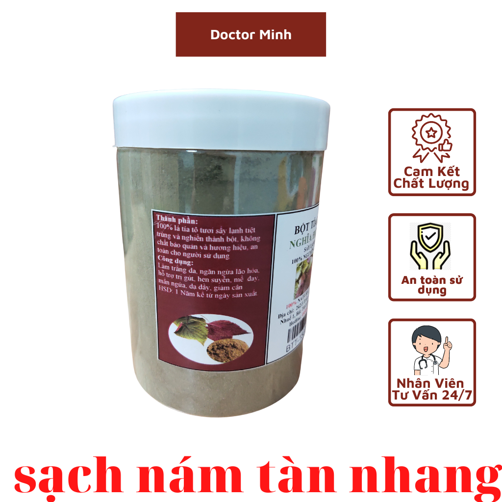 Bột tía tô 200 gam Nghĩa Hưng