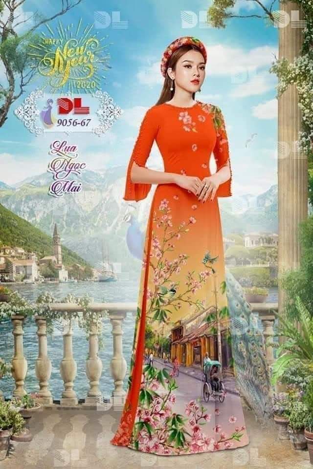 Áo dài Việt Nam (Tuyển Đại Lý, Sỉ SLL, Nhận may theo yêu cầu giá tốt 0987891441)
