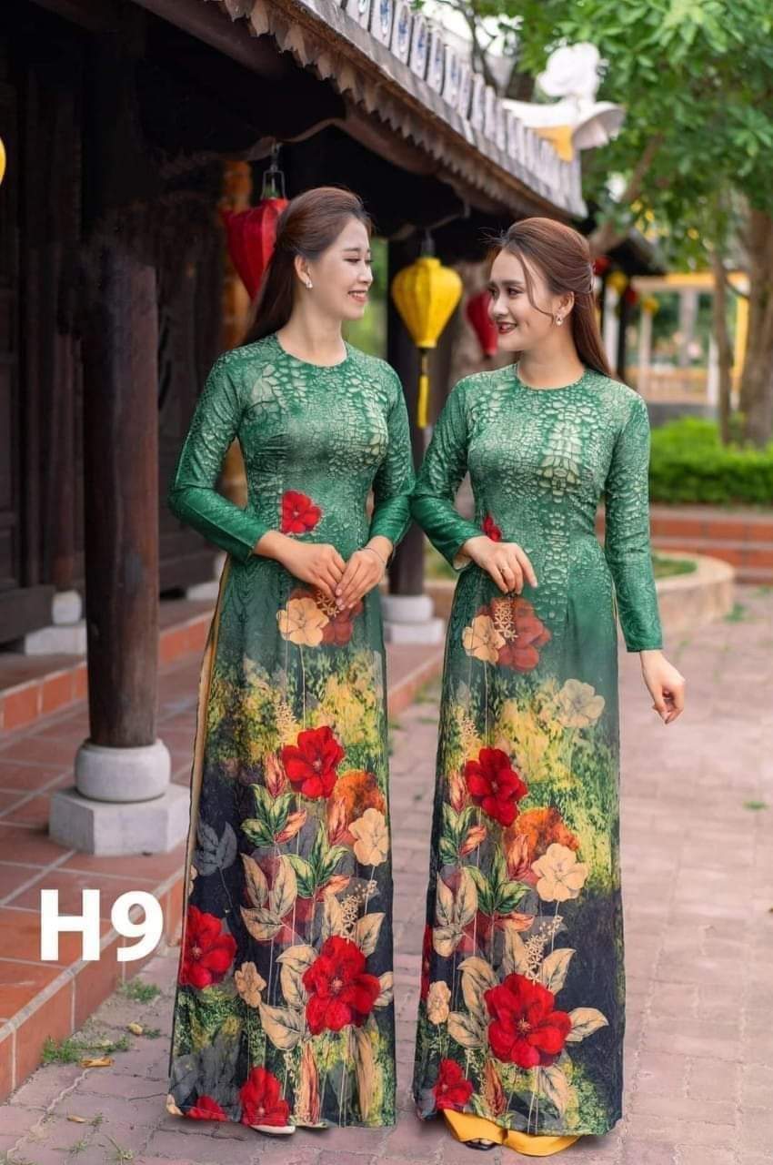 Áo dài Việt Nam (Tuyển Đại Lý, Sỉ SLL, Nhận may theo yêu cầu giá tốt 0987891441)