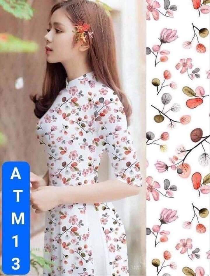 Bộ áo dài in 3D cao cấp