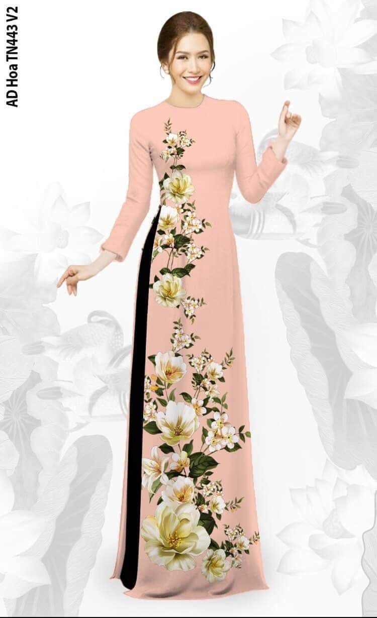 Bộ áo dài in 3D cao cấp