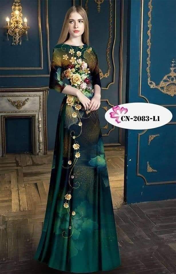 Bộ áo dài 3D cao cấp