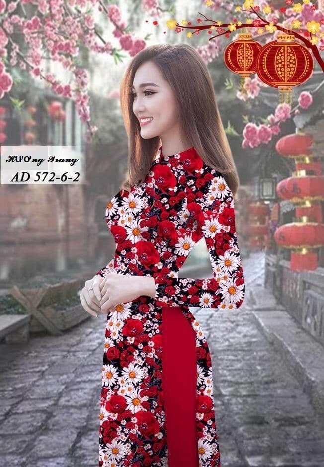 Bộ áo dài 3D cao cấp