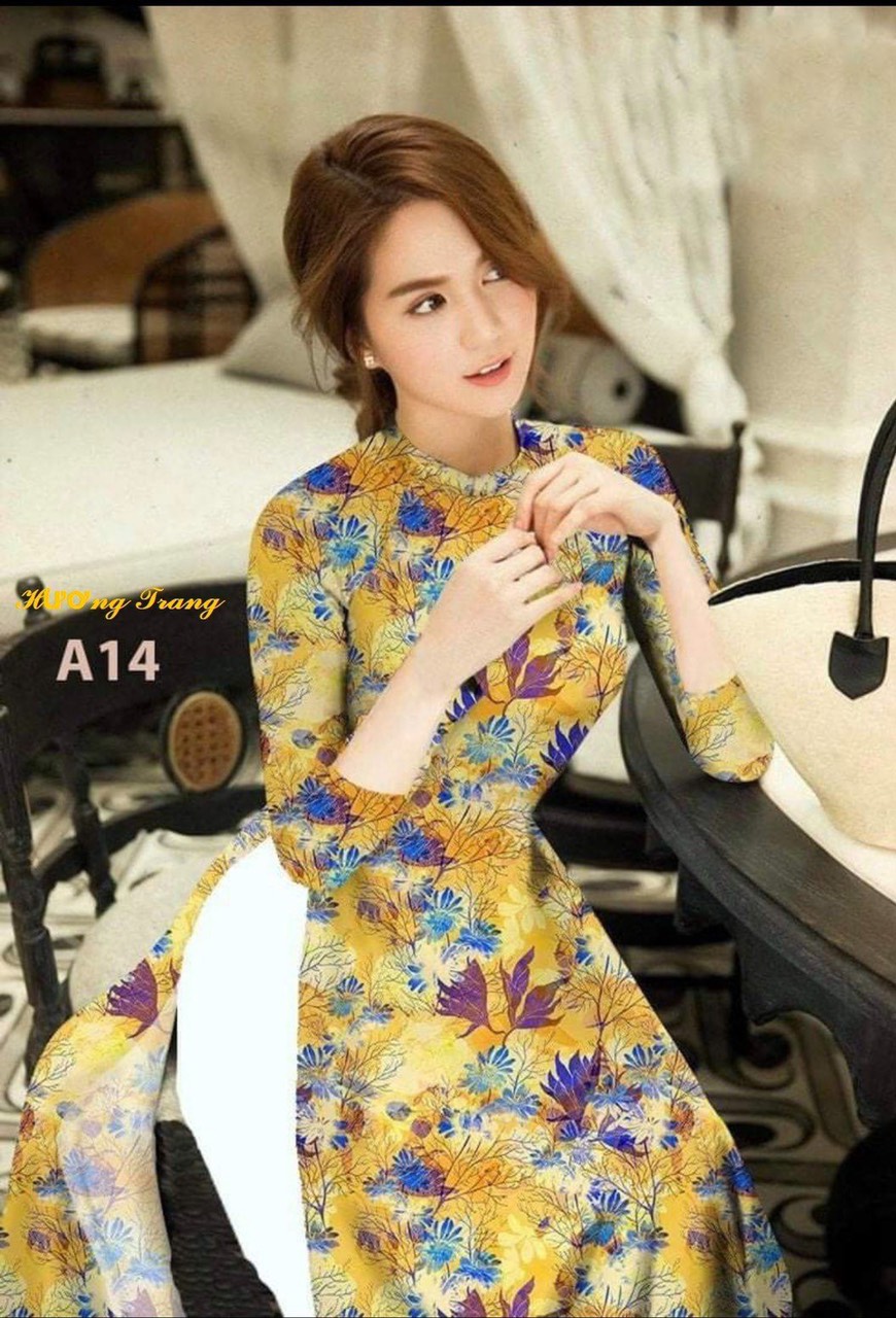 Bộ áo dài 3D cao cấp