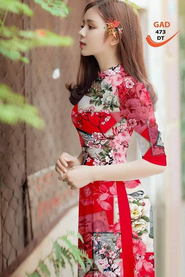 Áo dài in 3D cao cấp